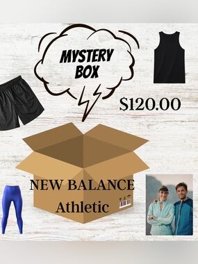 Athletic Mystery Box Women’s and Mens NWT Shorts tops Jackets